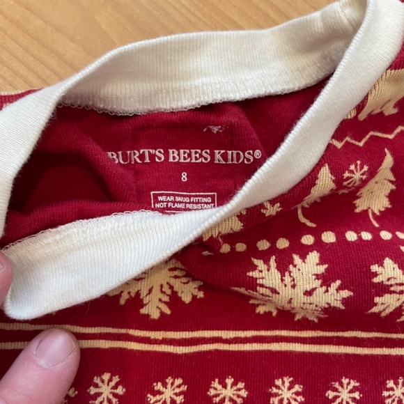 Kids Burt’s bees pajamas size 8 - Picture 2 of 3